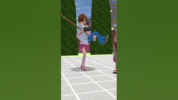 Thumbnail of Mio fall down In sakura rina enjoying #coversong #cover #song #sakuraschoolsimulator #video