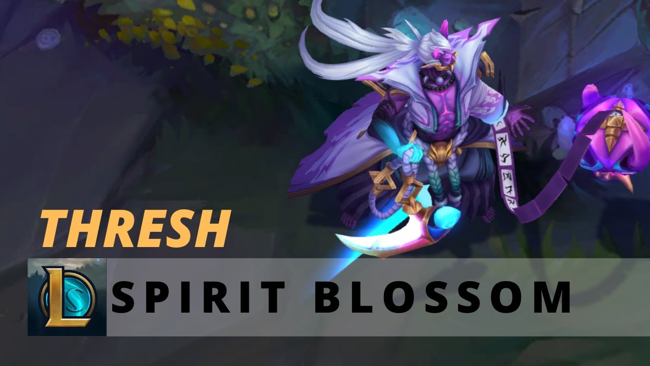 LOL League of Legends Spirit Blossom Thresh Premium Gi Bomber
