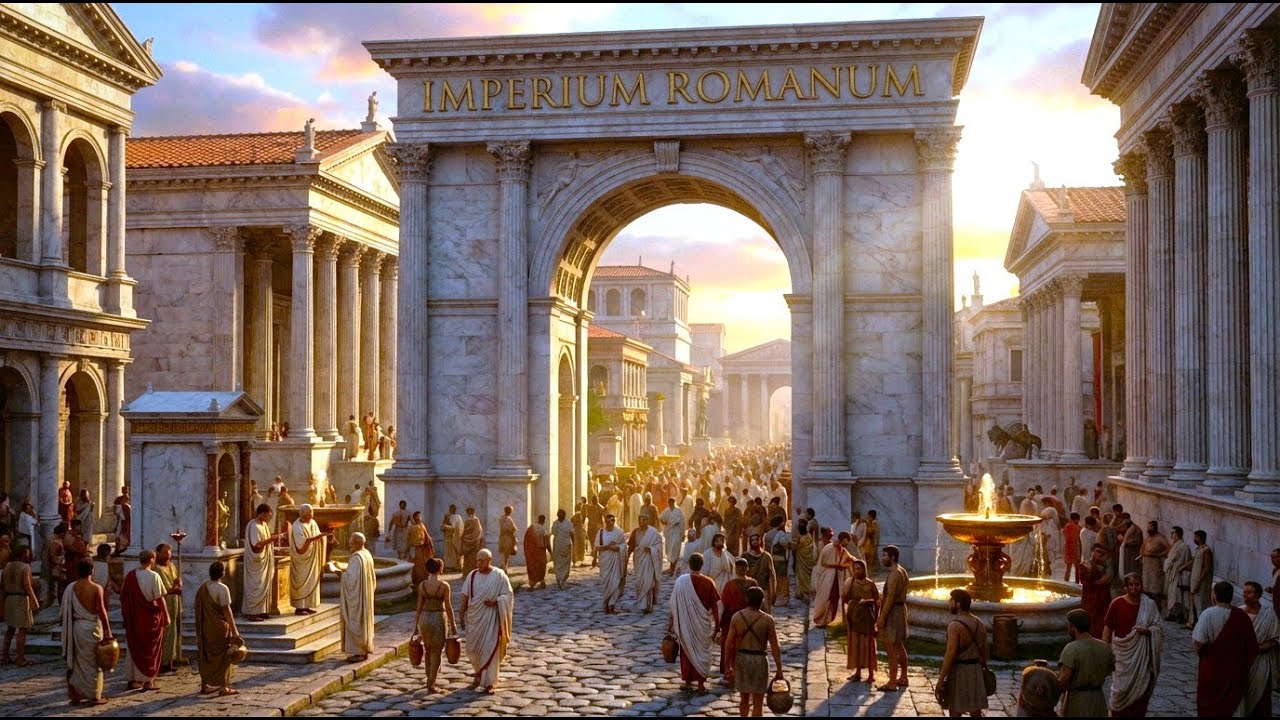 Streets, Homes, and Rituals of Ancient Rome Visualized by AI...