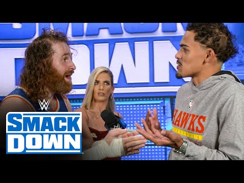 Trae Young walks out on Sami Zayn: SmackDown Exclusive, Sept. 10, 2021