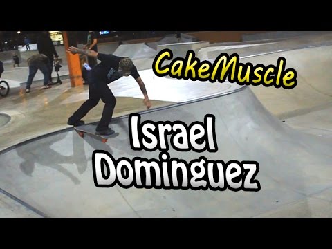CAKEMUSCLE Israel Dominguez Skates Vegas!