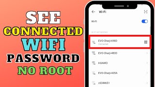How to see connected wifi password on mobile? Check connected wifi password from phone? screenshot 5