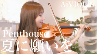 夏に願いを/Penthouse ヴァイオリンで弾いてみた【Violin Covered by AiVIOLIN】