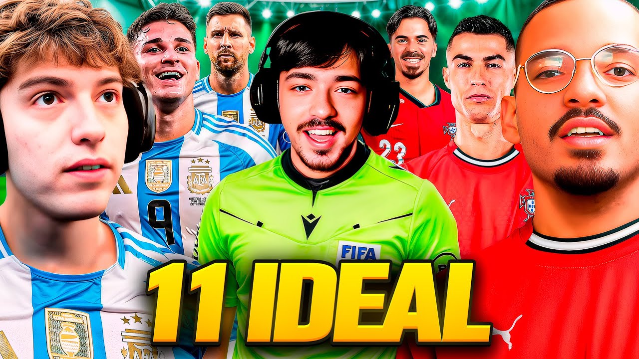 11 ACTUAL (ARGENTINA) vs. 11 ACTUAL (PORTUGAL) ft. WILL - CON ARBITRAJE: QUIEN SABE DE FUTBOL?