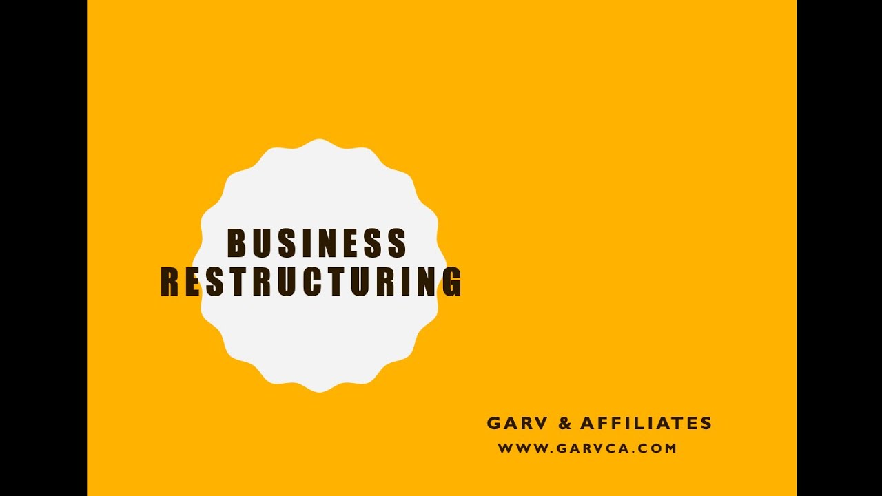 Business Restructuring YouTube