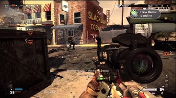 Call of Duty Ghosts Sniper 5 On Screen Feed (1st Ever!)