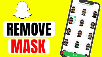 How to remove Mask from Snapchat Bitmoji