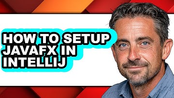 How to Setup Javafx in Intellij (only Way)