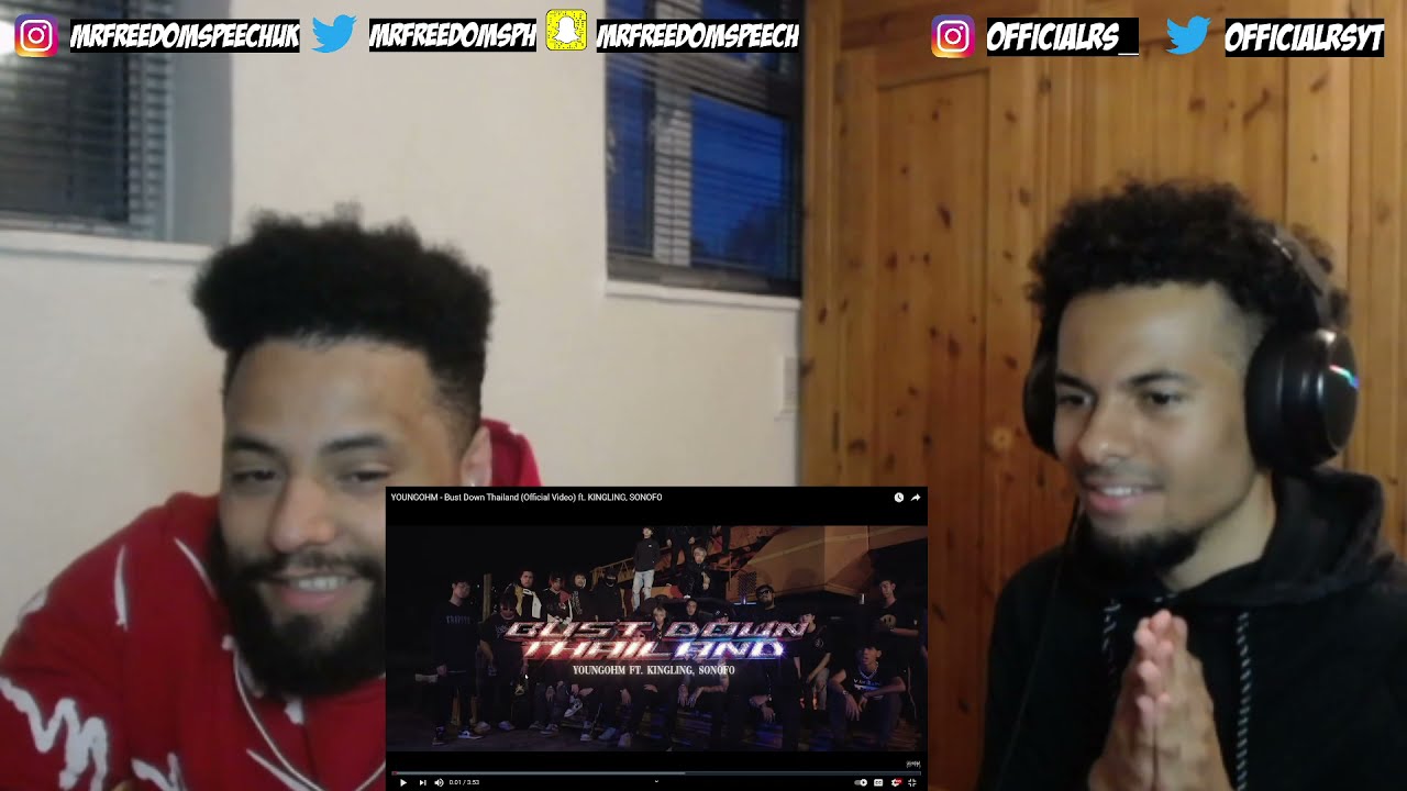 THIS 🔥 *UK🇬🇧REACTION* 🇹🇭 YOUNGOHM  ft KING LING , SONOFO  - Bust Down Thailand THAI RAP/DRILL