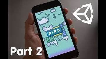 Делаем клон игры Flappy Bird на Unity под платформу Android часть 2 используя C# 😜😜