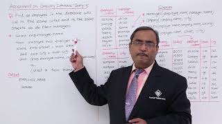 DBMS - Assignment on Company Database Query-5