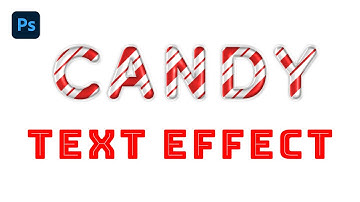 Create a Glossy Candy Text Effect in Photoshop CC