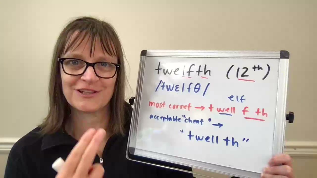 How to Pronounce Twelfth 12th - YouTube