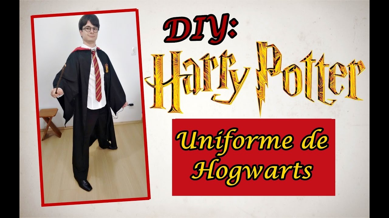 DIY: Uniforme de Hogwarts - Harry Potter