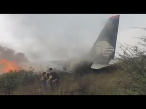 Video: Videozáznam Momentu Zrážky Lietadla Aeromexico