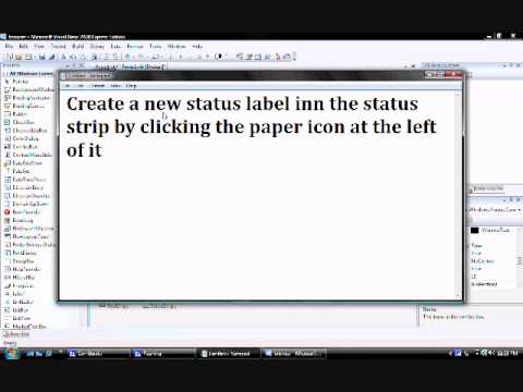 Visual Basic 2008 - Create a WebBrowser Pt.(3/4)
