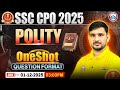 SSC CPO Polity One Shot 2025 | SSC Polity Marathon | SSC CPO Marathon Class By Ajeet Sir