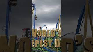 Great Americas Insane New Dive Coaster | Six Flags 2025 #WrathOfWrakshasa #greatamerica #sixflags