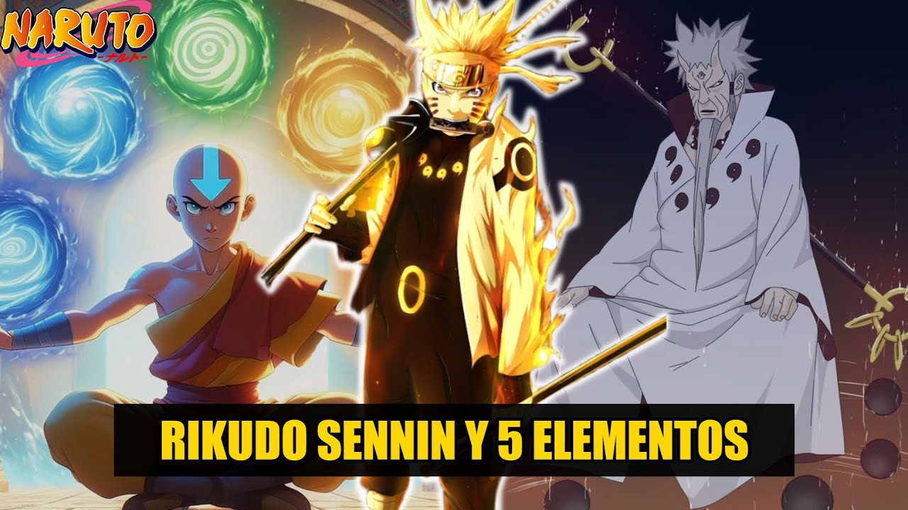 QHPS Naruto Obtenia Los Poderes Del Sabio De Los Seis Caminos Y Dominaba Los 5 Elementos?