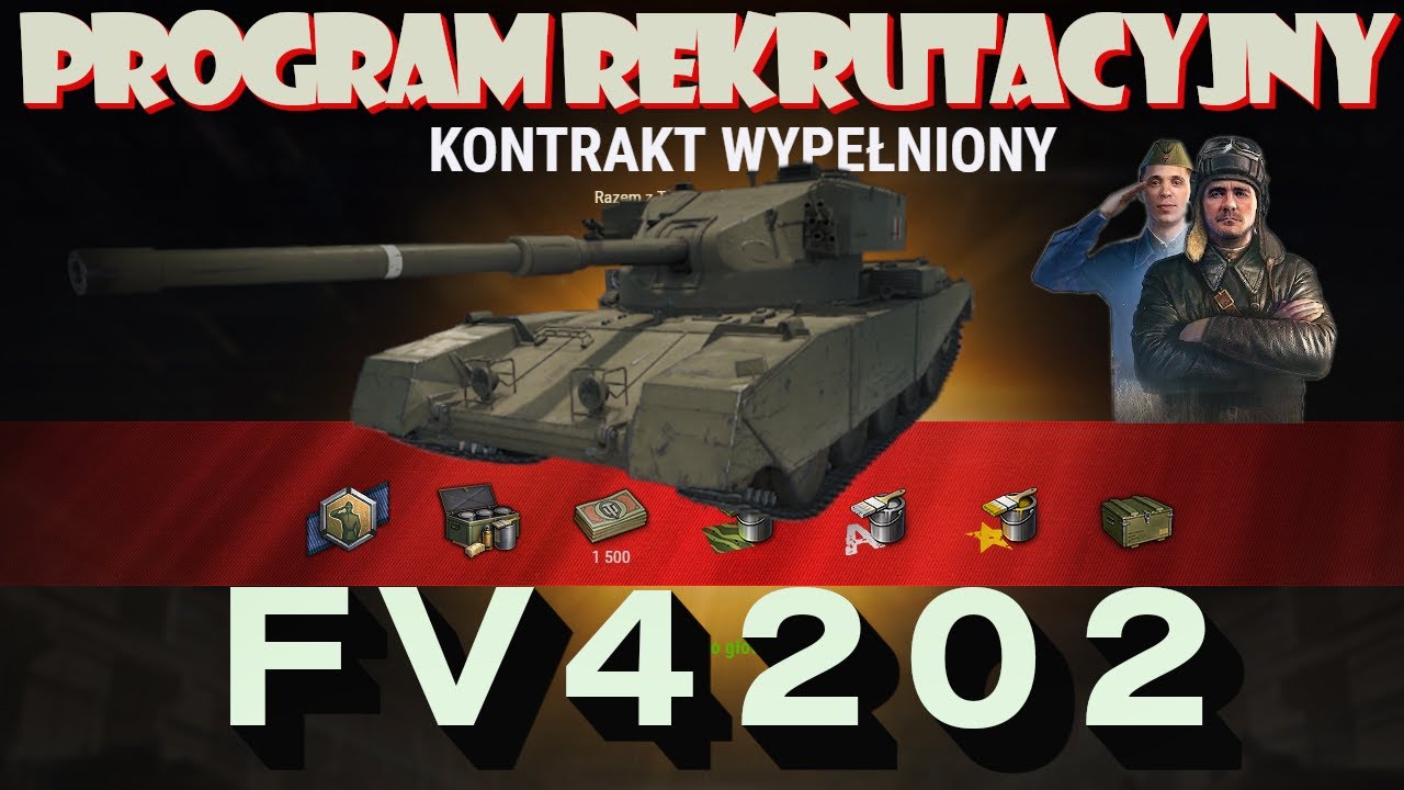 World Of Tanks - Program Rekrutacyjny 2.0, FV 4202 Nagroda Dla Dowódcy ...