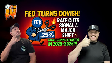 🚨FED TURNS DOVISH!🔥 Rate Cuts Signal a MAJOR Shift — What Happens to Crypto in 2025–2026?!⚡