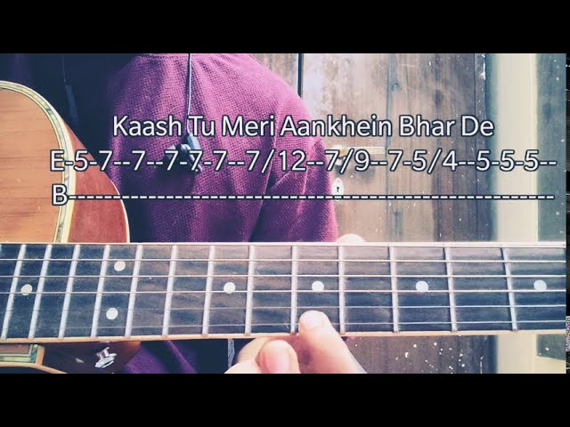 Hum Mar Jayenge - Guitar Lead Lesson - Aashiqui 2 class=