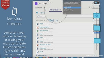 officeatwork Template Chooser for Office M365 MAC OS add-in/add-on/plugin WORD