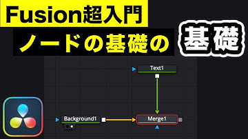 レイヤーベースvsノードベース | Adobe After EffectsとFusionの違い、共通点からノードの概念を学ぶ l フュージョン入門【DaVinci Resolve動画編集】