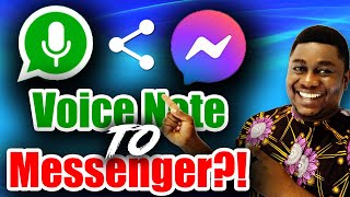 How to Send WhatsApp Voice Note to Facebook Messenger on Android screenshot 4
