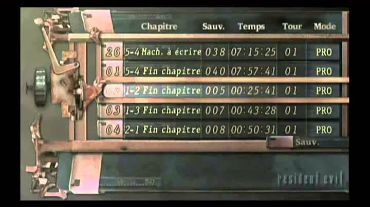 Resident Evil 4 Pacifist Run low % kill 100 % accuracy New Game Professional 5-4