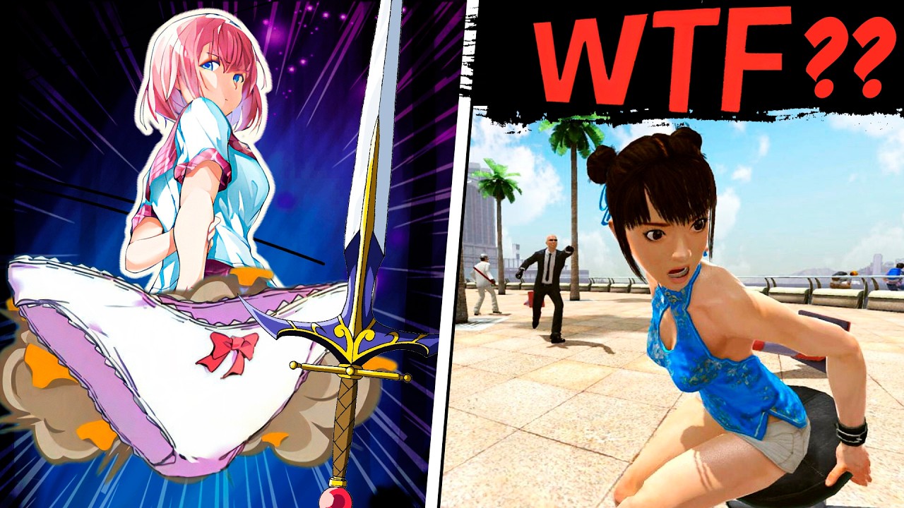 Jogos BIZARROS que Você NÃO DEVERIA Jogar... mas vai