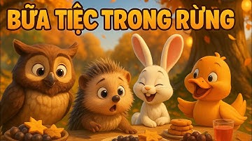 Bữa Tiệc Trong Rừng - Phim Hoạt Hình Thiếu Nhi | Chuyện Cổ Tích Cho Bé
