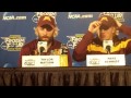 Minnesota's Don Lucia's and Taylor Matson's opening remarks on Wednesday
