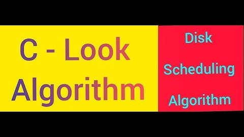 C - Look Algorithm | Disk Scheduling Algorithm| Operating Systems | Kathi Ascherya