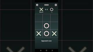 Tic Tac Toe Online - Gameplay #shorts screenshot 3