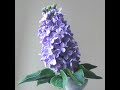 СИРЕНЬ ИЗ ХОЛОДНОГО ФАРФОРА (Syringa )