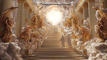 Walking the Stairway to Heaven – A Glimpse Beyond the Clouds ✨😲