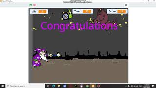 How To Make  Witch Catcher Game ||Scratch Tutorial screenshot 4