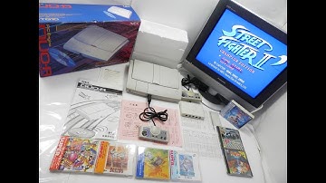 PC Engine Duo R Completo + 7 Games