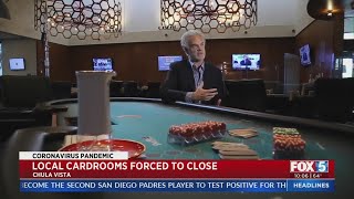 Local Card Rooms Forced To Close