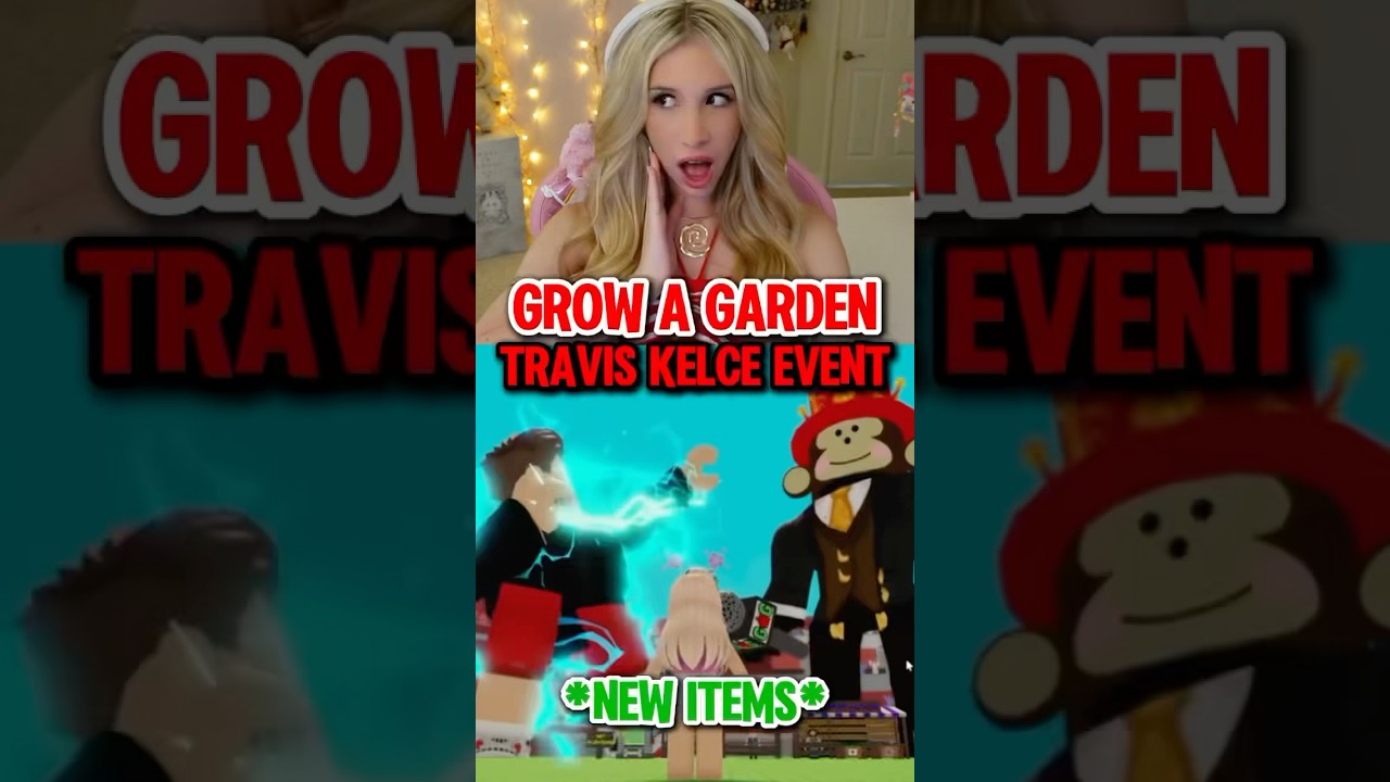“NEW ITEMS” in GROW A GARDEN TRAVIS KELCE EVENT on ROBLOX! 🏈😱