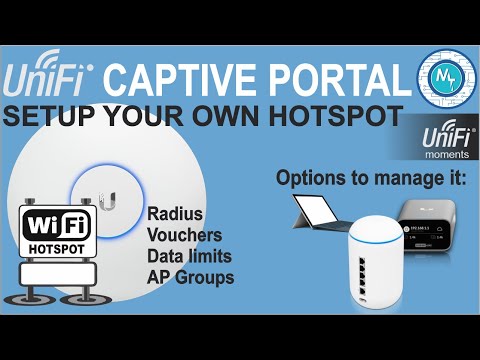 UNIFI – How to setup a Captive Portal Hotspot