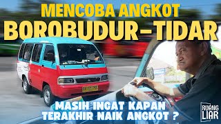 Bertahan di tengah gempuran angkutan online | Angkot Borobudur - Magelang