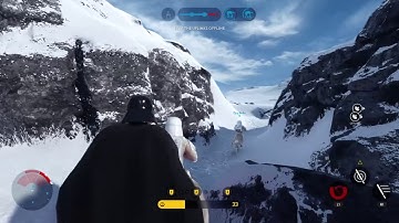 DARTH VADER ROGUE ONE REENACTMENT! sort of |Star Wars Battlefront