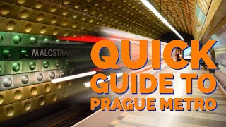 How to use the Prague metro