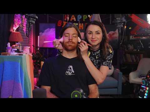 Doing My Husband’s Favorite ASMR Triggers for his Birthday