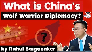 China’s Wolf Warrior Diplomacy explained - China mocks G7 - International Relations Current Affairs