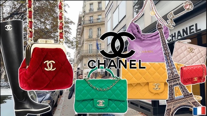 Chanel 2022 Denim Quilted 19 Wallet on Chain Woc Crossbody Bag