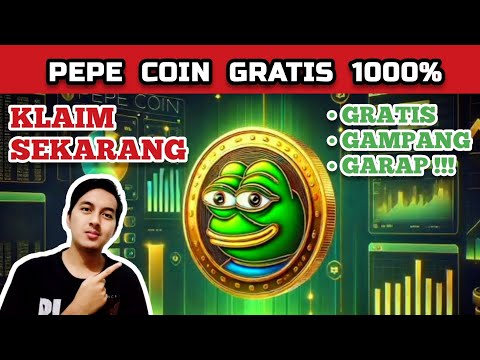 📢 BENERAN GRATIS‼️ PEPE COIN GRATIS BISA DI KLAIM DAN WITHDRAW KAPANPUN‼️