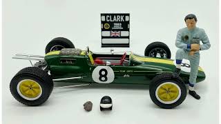 1963 F1 WORLD CHAMPION JIM CLARK 1/18 COLLECTION ( PAST & PRESENT )